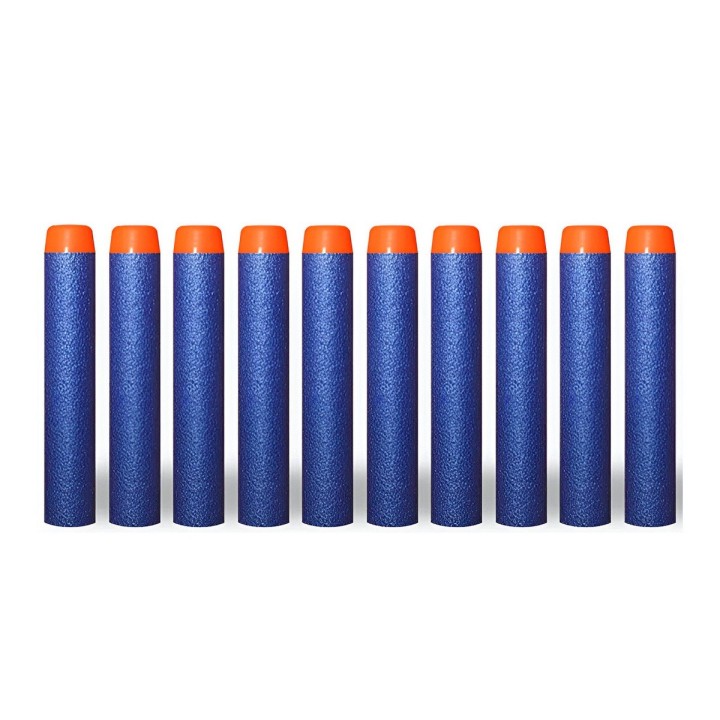 Dardos (balas) Para Pistolas Nerf N-strike Gun X 10 Piezas