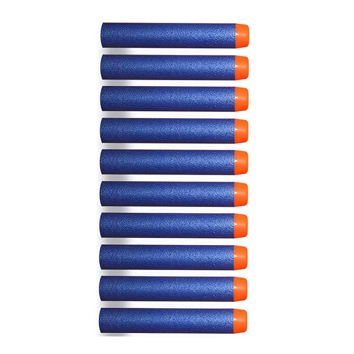 Dardos (balas) Para Pistolas Nerf N-strike Gun X 10 Piezas