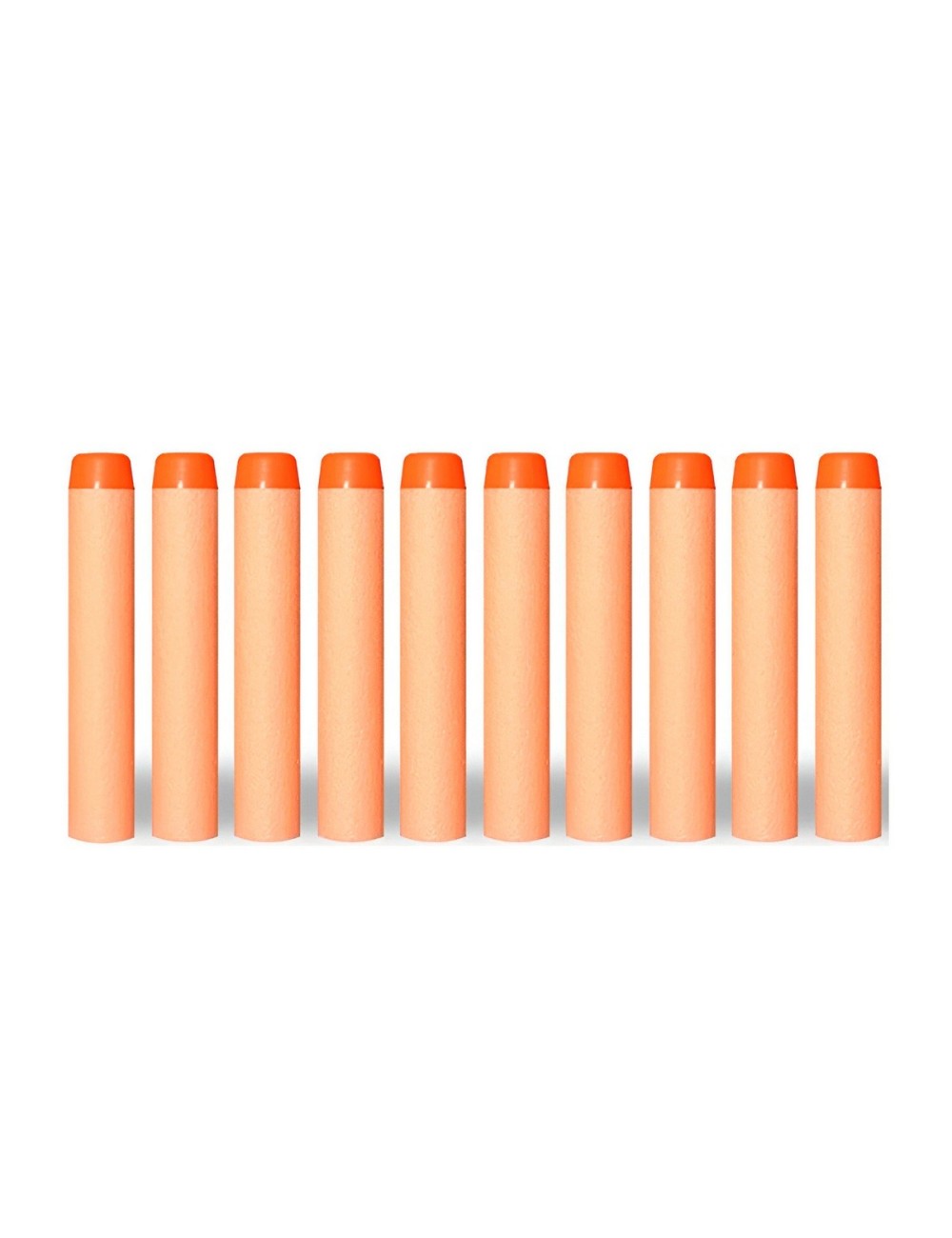 Dardos (balas) Para Pistolas Nerf N-strike Gun X 10 Piezas