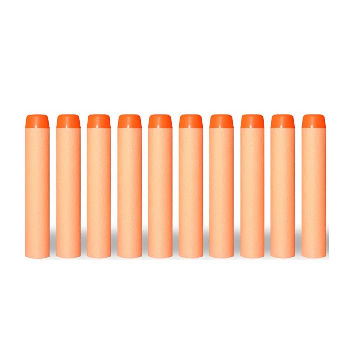 Dardos (balas) Para Pistolas Nerf N-strike Gun X 10 Piezas