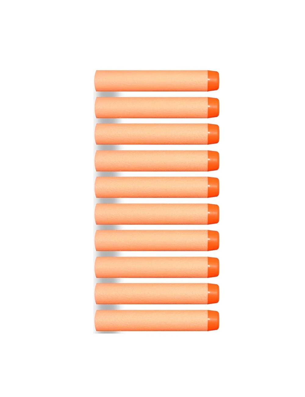 Dardos (balas) Para Pistolas Nerf N-strike Gun X 10 Piezas