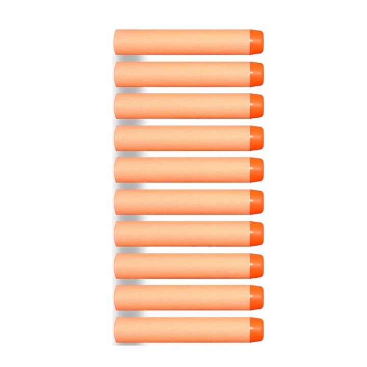 Dardos (balas) Para Pistolas Nerf N-strike Gun X 10 Piezas