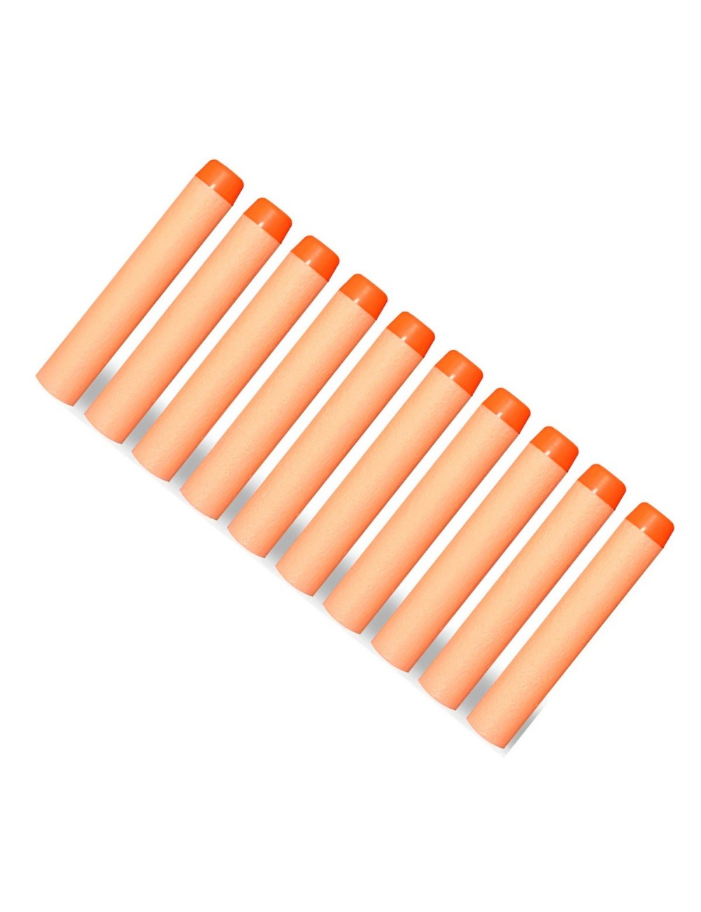 Dardos (balas) Para Pistolas Nerf N-strike Gun X 10 Piezas