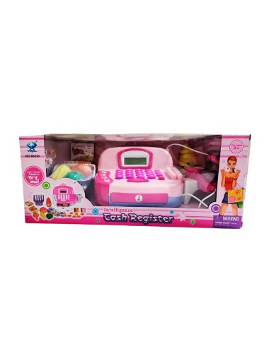 Caja Registradora Compras De Juguete Para Niña + Baterias