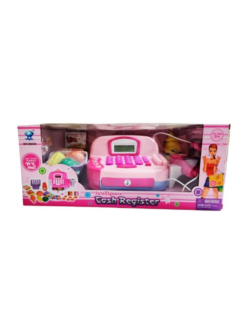 Caja Registradora Compras De Juguete Para Niña + Baterias