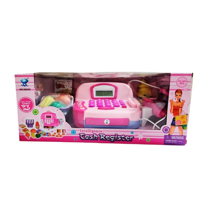 Caja Registradora Compras De Juguete Para Niña + Baterias