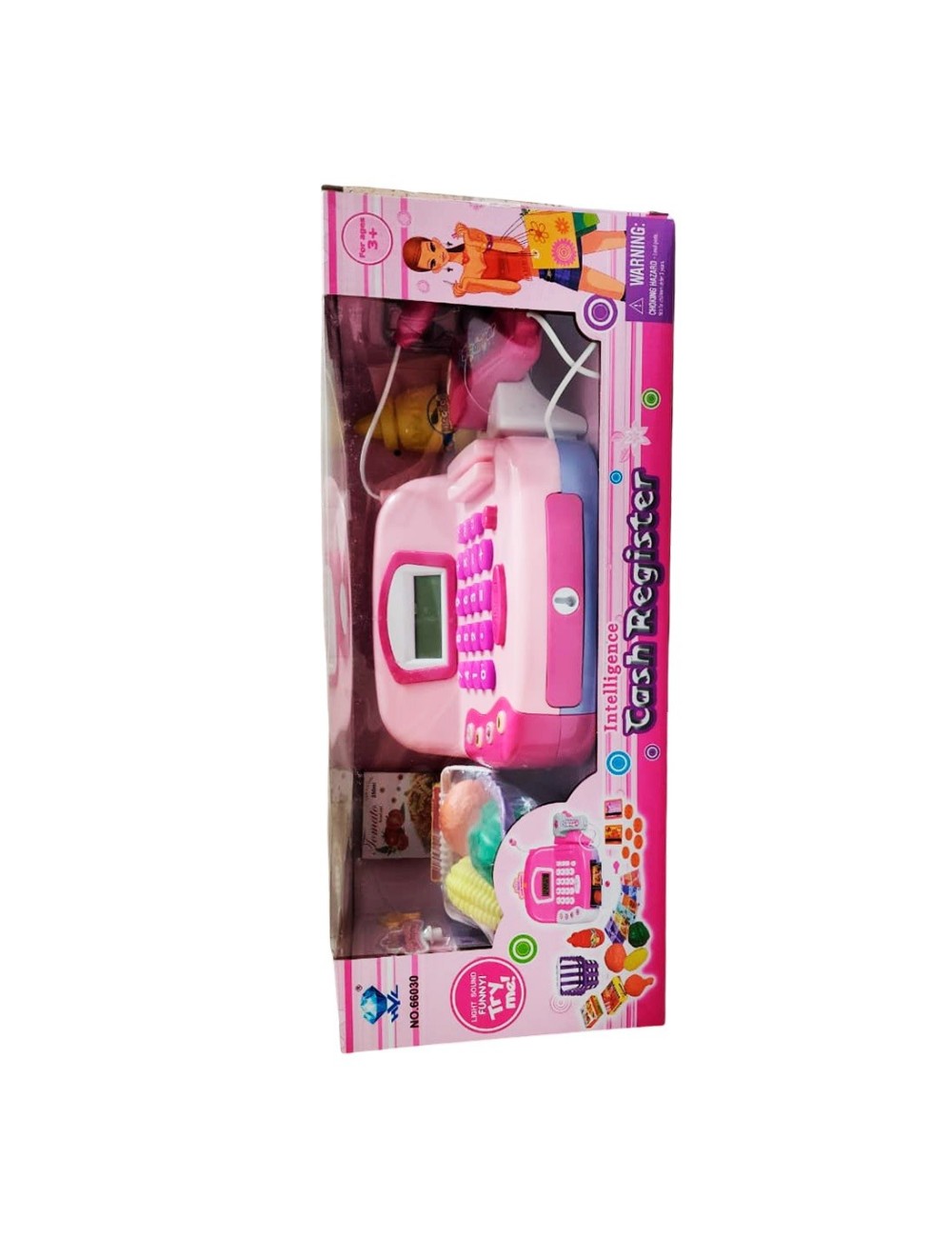 Caja Registradora Compras De Juguete Para Niña + Baterias