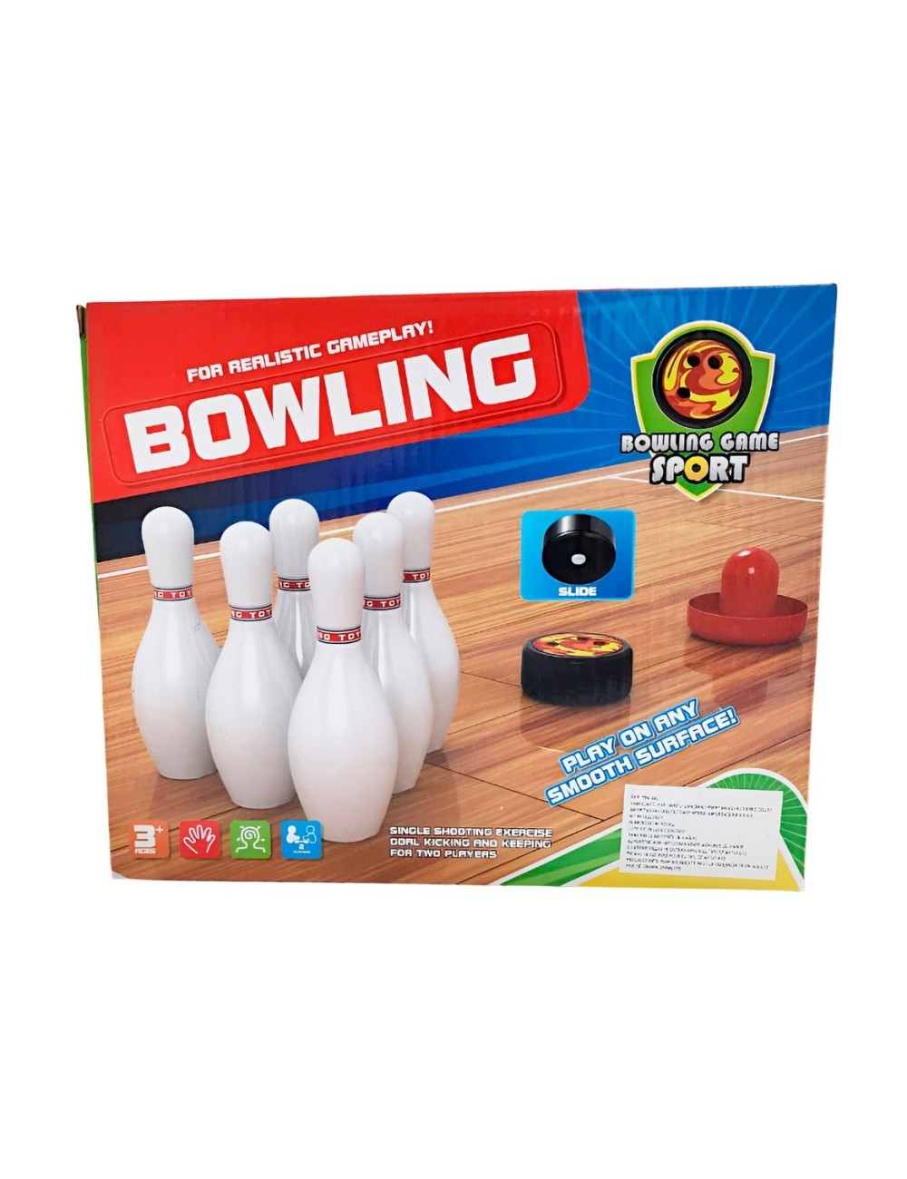 Juego De Mesa Bolos Agilidad Destreza Unisex