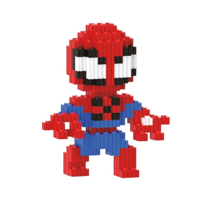 Spiderman Hombre Araña Juguete Armable Armatodo Construcción