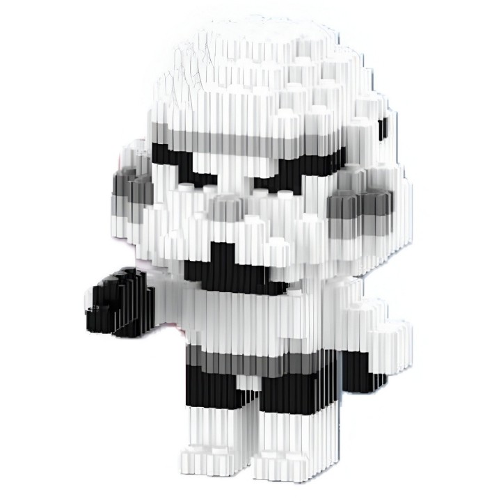 Star Wars Stormtrooper Juguete Armable Armatodo Construcción