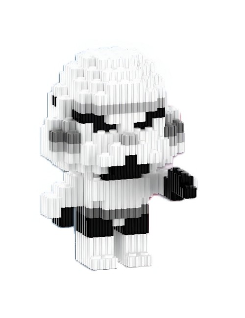 Star Wars Stormtrooper Juguete Armable Armatodo Construcción