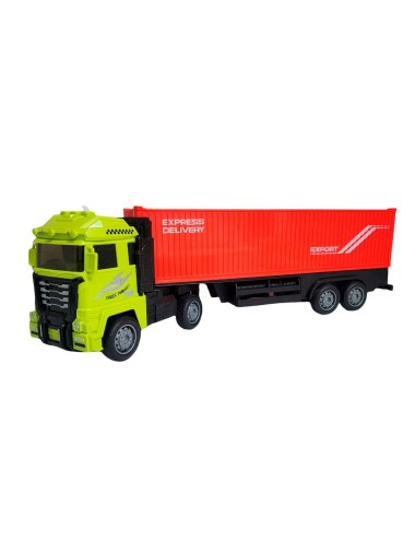 Tractomula Camion Contenedor Transporte Juguete Niños