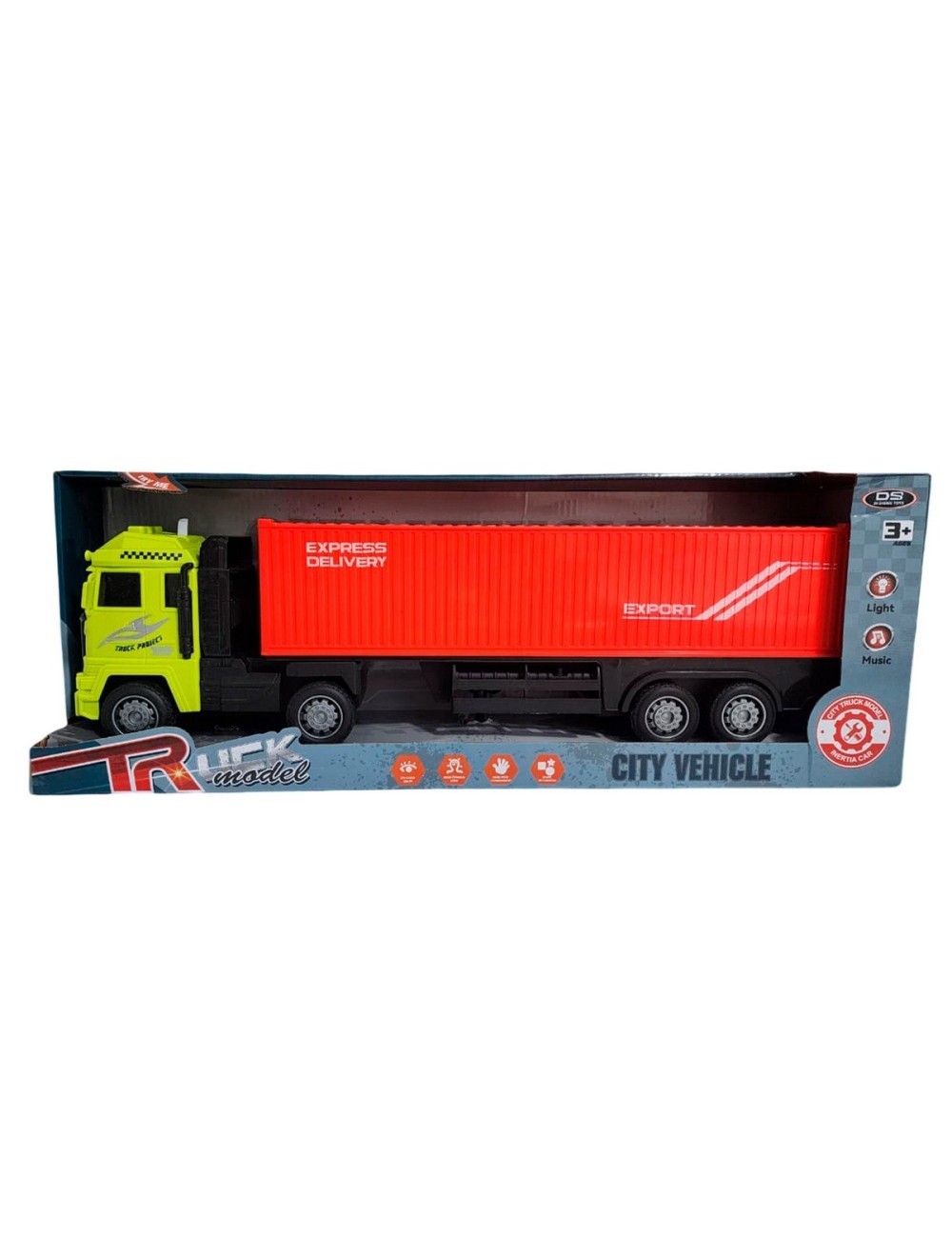 Tractomula Camion Contenedor Transporte Juguete Niños