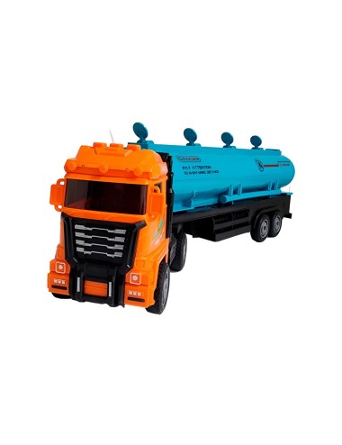 Tractomula Camion Cisterna Transporte Juguete Niños