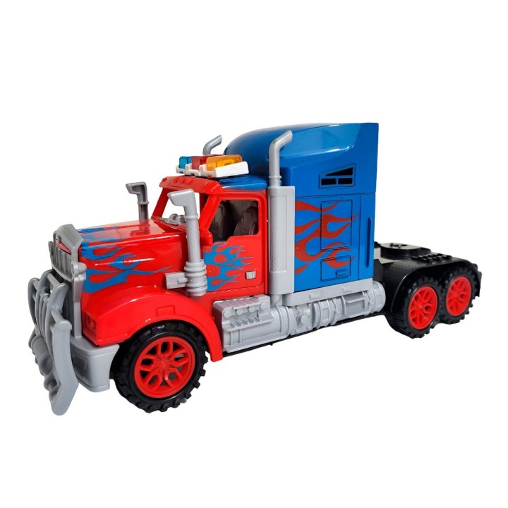 Tractomula Camion Transporte Carros Bomberos Personajes
