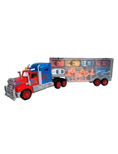 Tractomula Camion Transporte Carros Deportivos Señalizacion