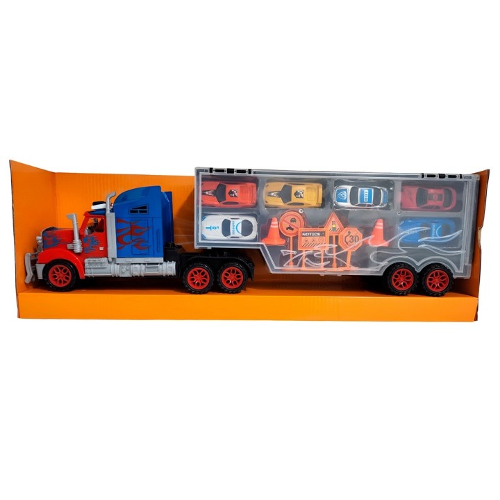 Tractomula Camion Transporte Carros Deportivos Señalizacion
