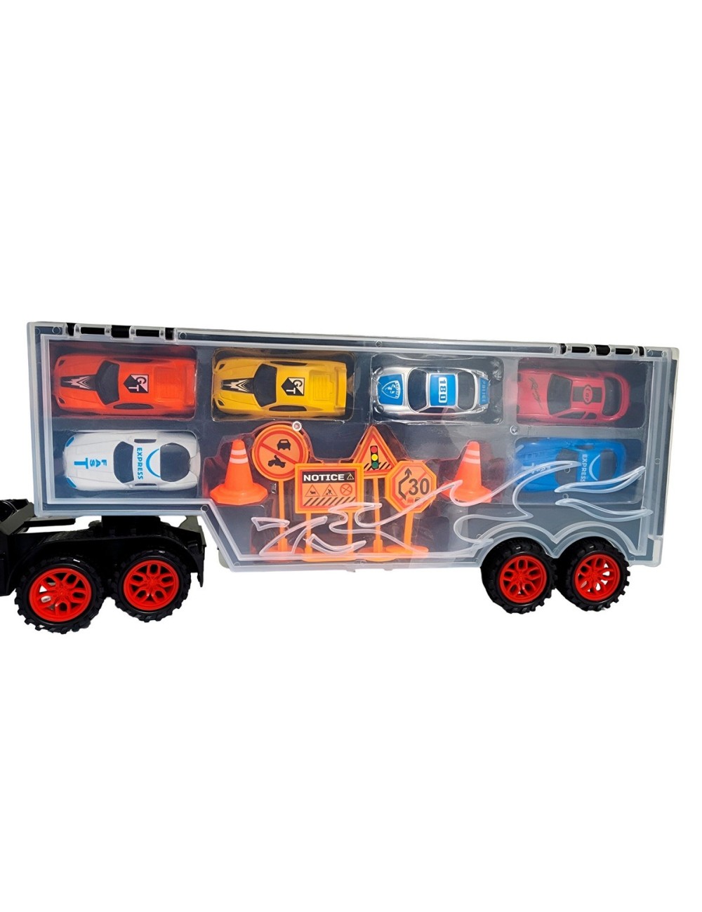 Tractomula Camion Transporte Carros Deportivos Señalizacion