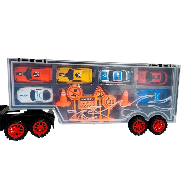 Tractomula Camion Transporte Carros Deportivos Señalizacion
