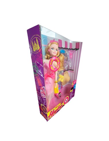 Muñeca Vestido Accesorios Belleza Traveling Juguete Niñas