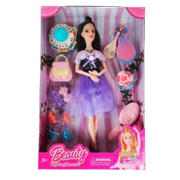 Muñeca Vestido Accesorios Belleza Violin Juguete Niñas