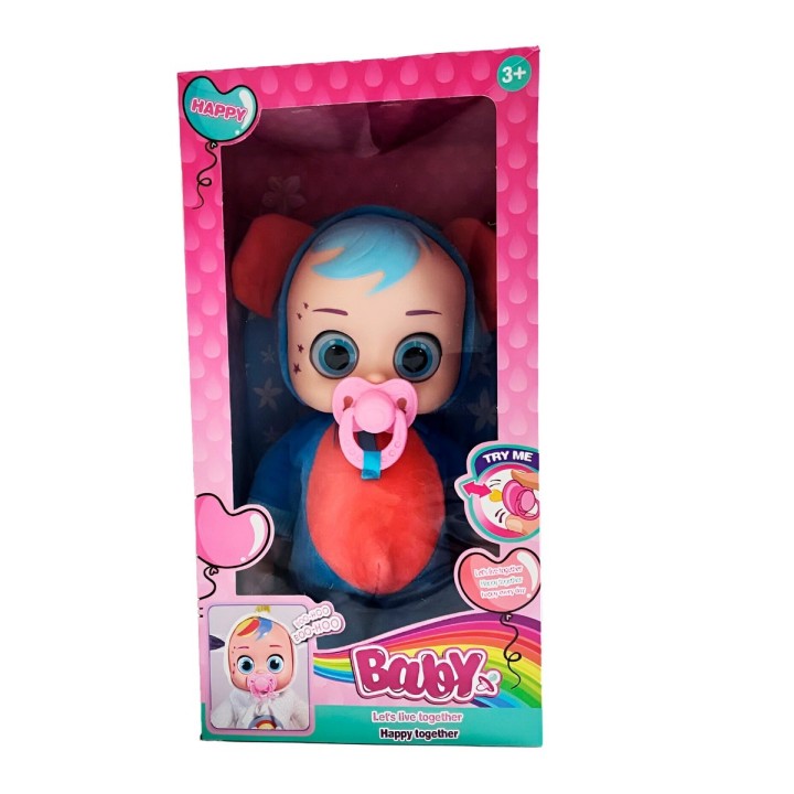 Muñeca (o) Pijama Multicolor Sonido Camina Niñas + Baterias