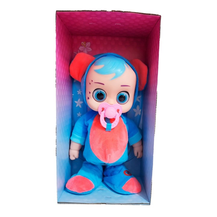 Muñeca (o) Pijama Multicolor Sonido Camina Niñas + Baterias
