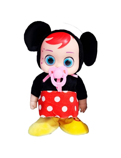 Muñeca (o) Pijama Multicolor Sonido Camina Niñas + Baterias