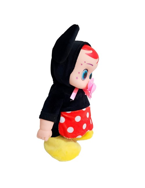 Muñeca (o) Pijama Multicolor Sonido Camina Niñas + Baterias