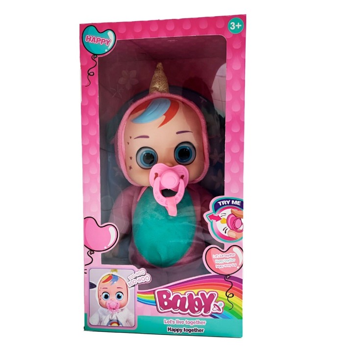 Muñeca (o) Pijama Multicolor Sonido Camina Niñas + Baterias