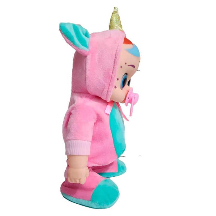 Muñeca (o) Pijama Multicolor Sonido Camina Niñas + Baterias