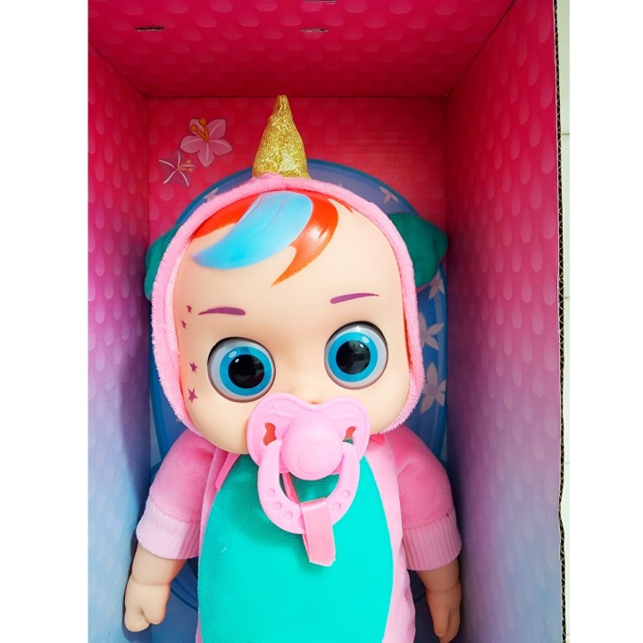 Muñeca (o) Pijama Multicolor Sonido Camina Niñas + Baterias
