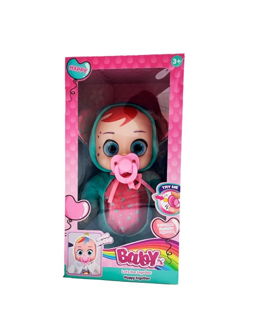 Muñeca (o) Pijama Multicolor Sonido Camina Niñas + Baterias