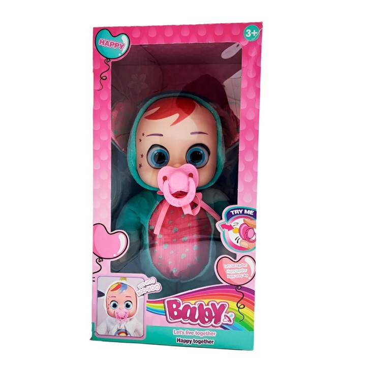Muñeca (o) Pijama Multicolor Sonido Camina Niñas + Baterias