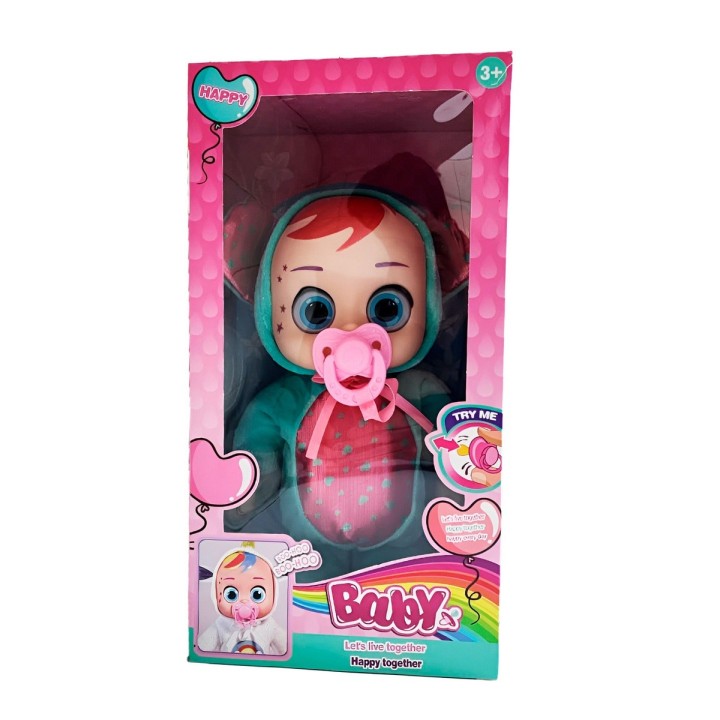 Muñeca (o) Pijama Multicolor Sonido Camina Niñas + Baterias