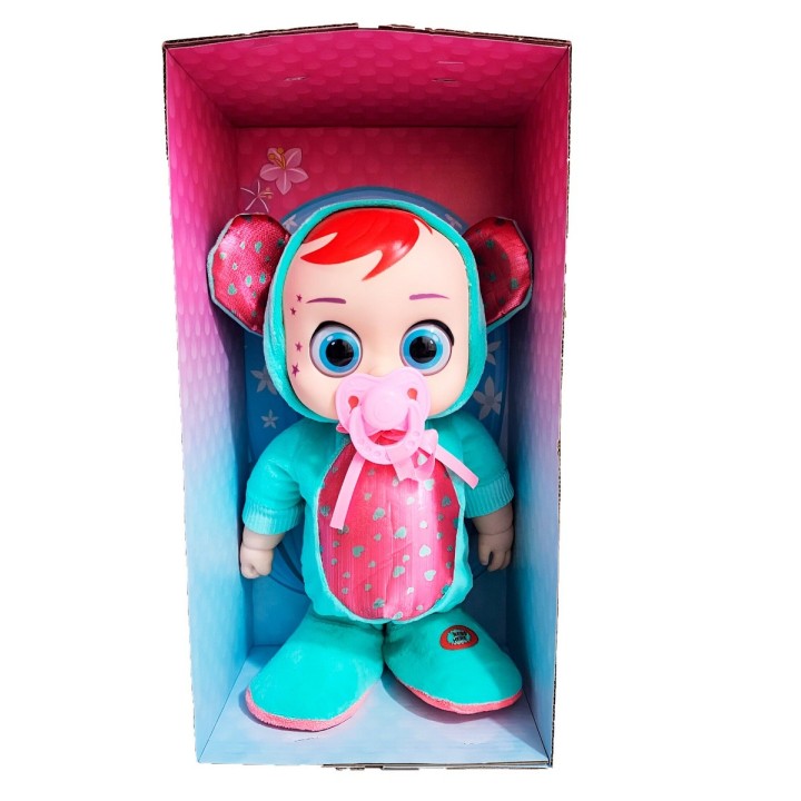 Muñeca (o) Pijama Multicolor Sonido Camina Niñas + Baterias