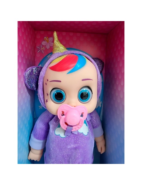 Muñeca (o) Pijama Multicolor Sonido Camina Niñas + Baterias