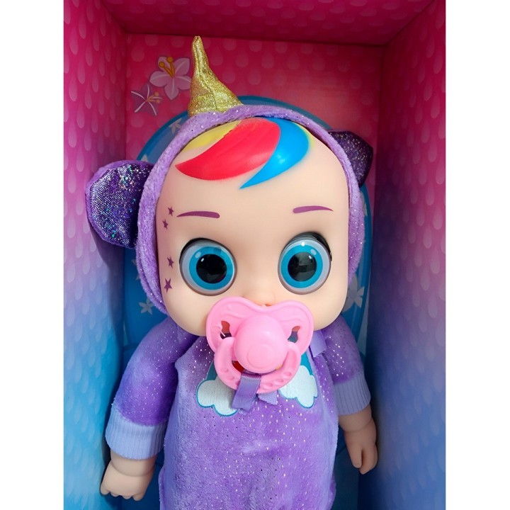 Muñeca (o) Pijama Multicolor Sonido Camina Niñas + Baterias