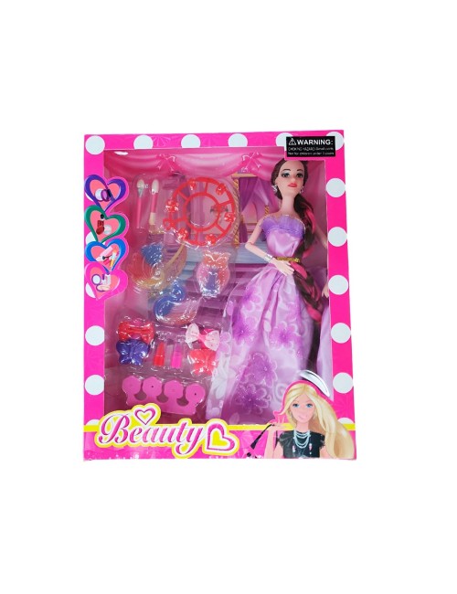 Muñeca Vestido Accesorios Belleza Reinado Juguete Niñas