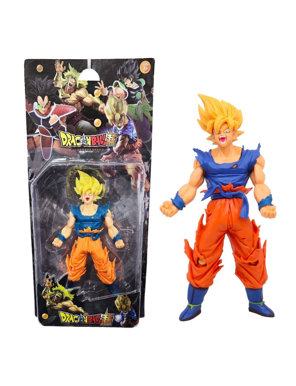 Figura Dragon Ball Z Goku Super Saiyajin Fase2 Coleccionable