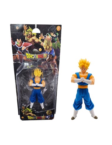 Figura Dragon Ball Z Goku Super Vegeta Azul Coleccionable