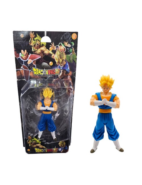 Figura Dragon Ball Z Goku Super Vegeta Azul Coleccionable