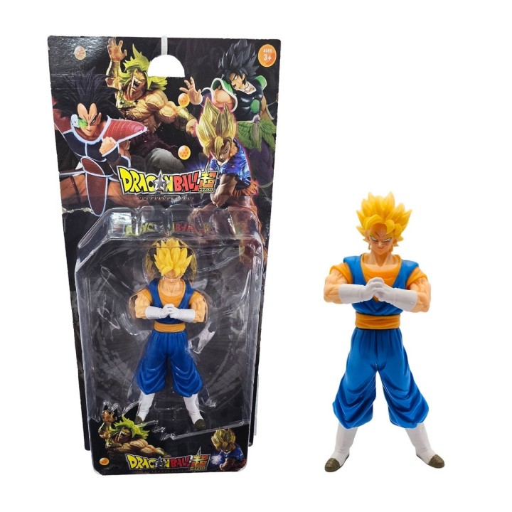 Figura Dragon Ball Z Goku Super Vegeta Azul Coleccionable