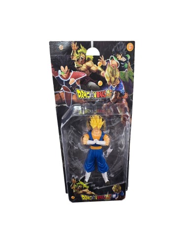 Figura Dragon Ball Z Goku Super Vegeta Azul Coleccionable