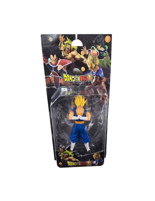 Figura Dragon Ball Z Goku Super Vegeta Azul Coleccionable