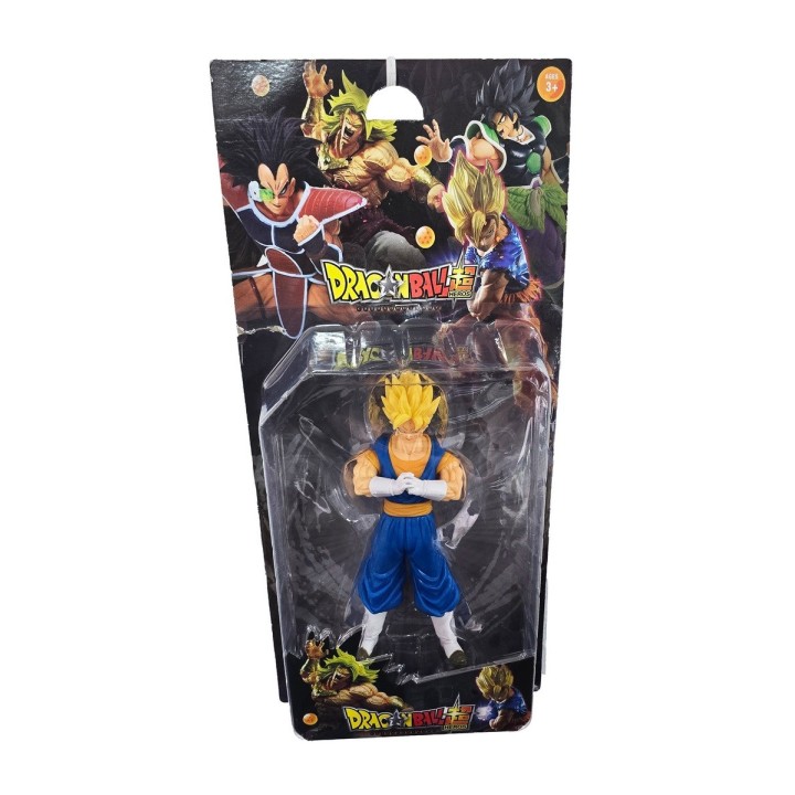 Figura Dragon Ball Z Goku Super Vegeta Azul Coleccionable