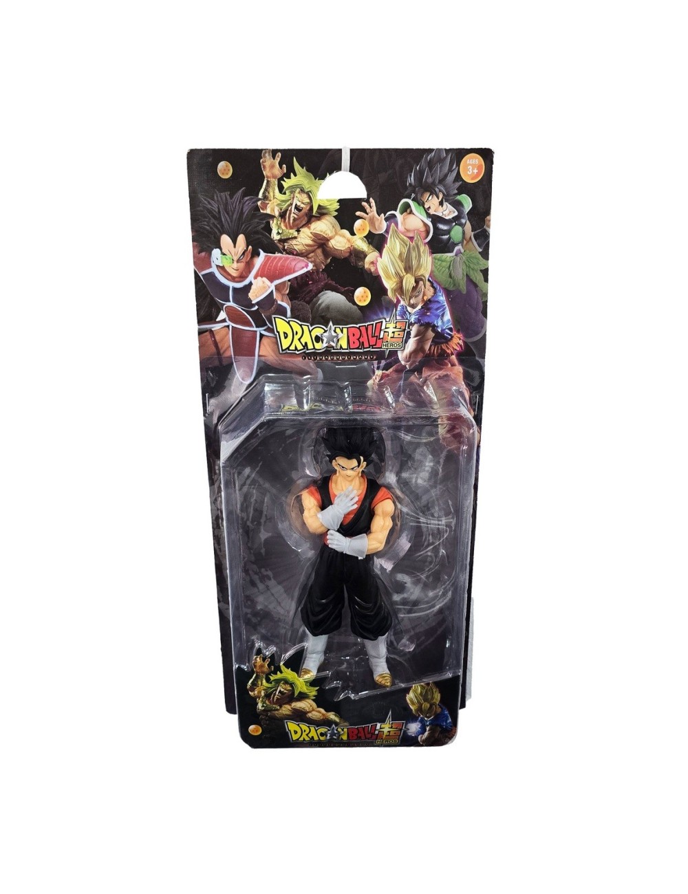 Figura Dragon Ball Z Goku Super Vegeta Negra Coleccionable