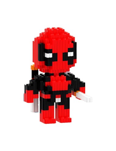 Comic Deadpool Juguete Armable Armatodo Construcción Niños