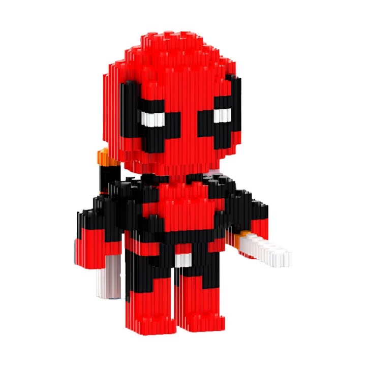 Comic Deadpool Juguete Armable Armatodo Construcción Niños