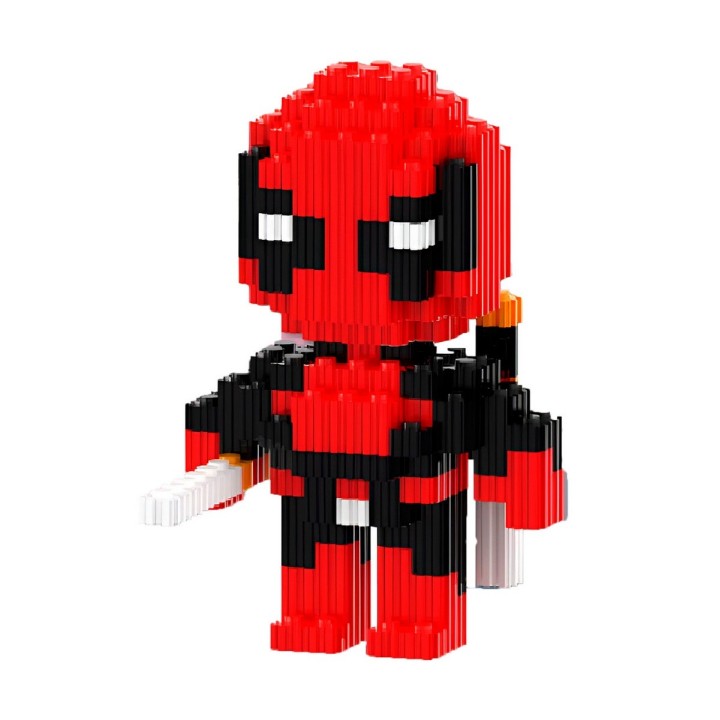 Comic Deadpool Juguete Armable Armatodo Construcción Niños